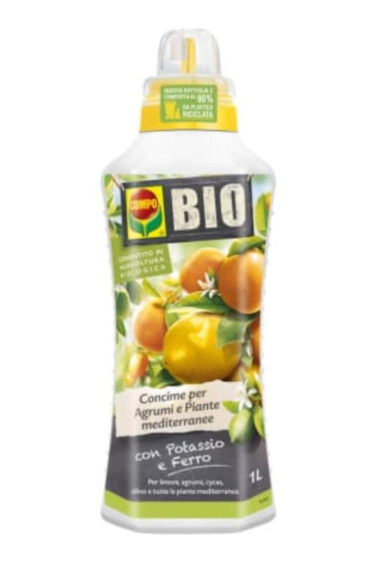 Concime Bio per Agrumi e Piante Mediterranee | 1 litro
