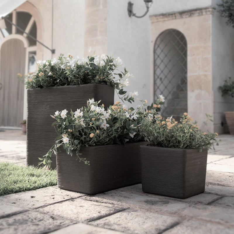 Vaso Quadrato per Giardino e Terrazzo. Con materiali sostenibili.