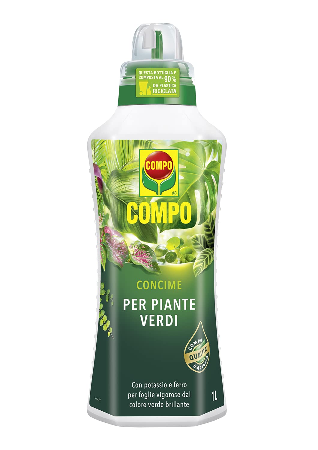 Concime liquido per piante verdi da appartamento e da balcone | 1 litro